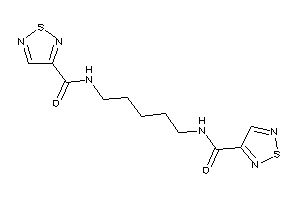 N-[5-(1,2,5-thiadiazole-3-carbonylamino)pentyl]-1,2,5-thiadiazole-3-carboxamide