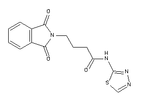 4-phthalimido-N-(1,3,4-thiadiazol-2-yl)butyramide