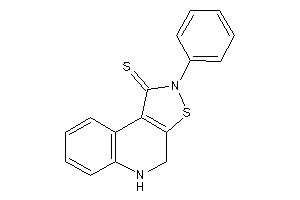 Image of 2-phenyl-4,5-dihydroisothiazolo[5,4-c]quinoline-1-thione