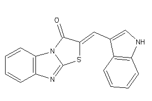 Image of 2-(1H-indol-3-ylmethylene)thiazolo[3,2-a]benzimidazol-1-one