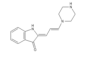 2-(3-piperazinoprop-2-enylidene)pseudoindoxyl