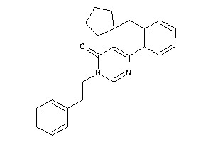 3-phenethylspiro[6H-benzo[h]quinazoline-5,1'-cyclopentane]-4-one