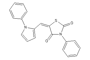 3-phenyl-5-[(1-phenylpyrrol-2-yl)methylene]thiazolidine-2,4-quinone