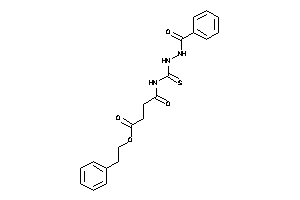 Image of 4-(benzamidothiocarbamoylamino)-4-keto-butyric Acid Phenethyl Ester