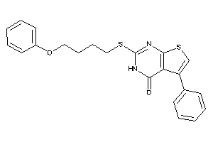 2-(4-phenoxybutylthio)-5-phenyl-3H-thieno[2,3-d]pyrimidin-4-one