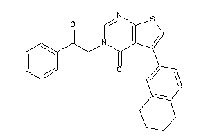 Image of 3-phenacyl-5-tetralin-6-yl-thieno[2,3-d]pyrimidin-4-one