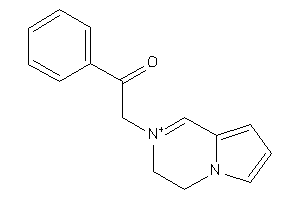 2-(3,4-dihydropyrrolo[1,2-a]pyrazin-2-ium-2-yl)-1-phenyl-ethanone