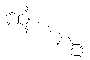 N-phenyl-2-(3-phthalimidopropylthio)acetamide