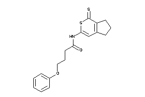 4-phenoxy-N-(1-thioxo-6,7-dihydro-5H-cyclopenta[c]thiopyran-3-yl)butyramide