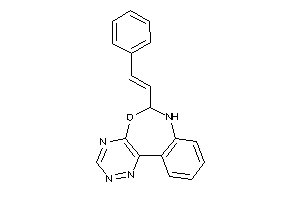 6-styryl-6,7-dihydro-[1,2,4]triazino[5,6-d][3,1]benzoxazepine