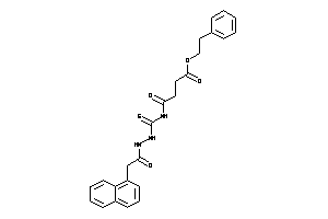 Image of 4-keto-4-[[[2-(1-naphthyl)acetyl]amino]thiocarbamoylamino]butyric Acid Phenethyl Ester