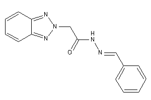 Image of N-(benzalamino)-2-(benzotriazol-2-yl)acetamide