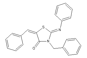 5-benzal-3-benzyl-2-phenylimino-thiazolidin-4-one