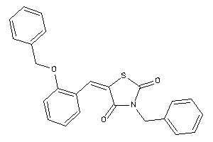 5-(2-benzoxybenzylidene)-3-benzyl-thiazolidine-2,4-quinone