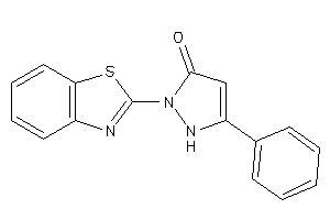 2-(1,3-benzothiazol-2-yl)-5-phenyl-3-pyrazolin-3-one