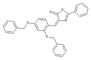 4-(2,4-dibenzoxybenzylidene)-2-phenyl-2-oxazolin-5-one