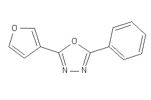 2-(3-furyl)-5-phenyl-1,3,4-oxadiazole