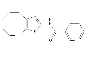 N-(4,5,6,7,8,9-hexahydrocycloocta[b]thiophen-2-yl)benzamide