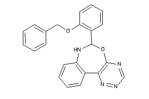 6-(2-benzoxyphenyl)-6,7-dihydro-[1,2,4]triazino[5,6-d][3,1]benzoxazepine