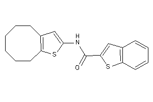 N-(4,5,6,7,8,9-hexahydrocycloocta[b]thiophen-2-yl)benzothiophene-2-carboxamide