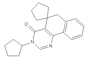 3-cyclopentylspiro[6H-benzo[h]quinazoline-5,1'-cyclopentane]-4-one