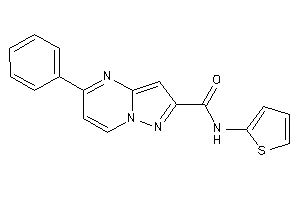 5-phenyl-N-(2-thienyl)pyrazolo[1,5-a]pyrimidine-2-carboxamide