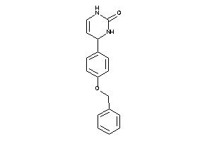 4-(4-benzoxyphenyl)-3,4-dihydro-1H-pyrimidin-2-one