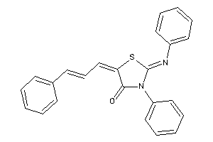 5-cinnamylidene-3-phenyl-2-phenylimino-thiazolidin-4-one