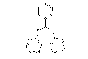 6-phenyl-6,7-dihydro-[1,2,4]triazino[6,5-d][3,1]benzoxazepine