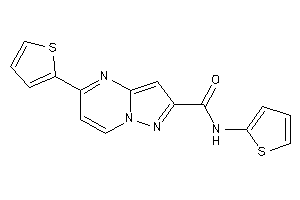 N,5-bis(2-thienyl)pyrazolo[1,5-a]pyrimidine-2-carboxamide