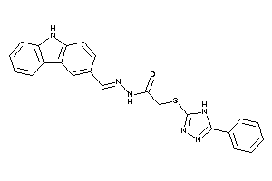 N-(9H-carbazol-3-ylmethyleneamino)-2-[(5-phenyl-4H-1,2,4-triazol-3-yl)thio]acetamide