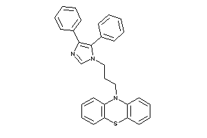10-[3-(4,5-diphenylimidazol-1-yl)propyl]phenothiazine