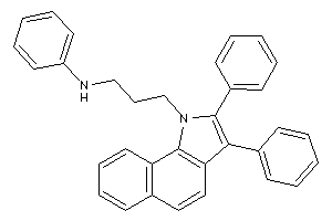 Image of 3-(2,3-diphenylbenzo[g]indol-1-yl)propyl-phenyl-amine