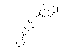 2-[(ketoBLAHyl)thio]-N-(4-phenyl-2-thienyl)acetamide