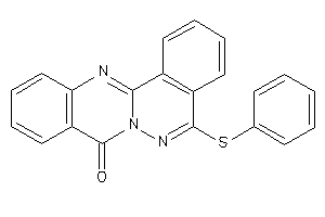 5-(phenylthio)quinazolino[2,3-a]phthalazin-8-one