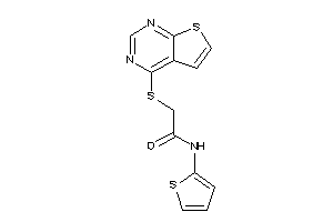 2-(thieno[2,3-d]pyrimidin-4-ylthio)-N-(2-thienyl)acetamide