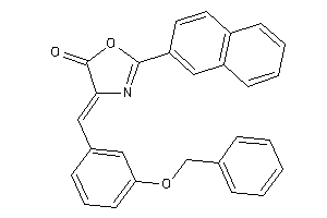 4-(3-benzoxybenzylidene)-2-(2-naphthyl)-2-oxazolin-5-one