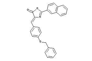 4-(4-benzoxybenzylidene)-2-(2-naphthyl)-2-oxazolin-5-one