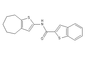 N-(5,6,7,8-tetrahydro-4H-cyclohepta[b]thiophen-2-yl)benzothiophene-2-carboxamide