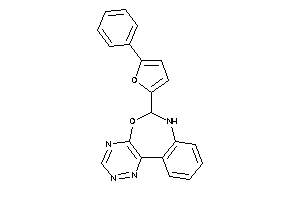 6-(5-phenyl-2-furyl)-6,7-dihydro-[1,2,4]triazino[5,6-d][3,1]benzoxazepine