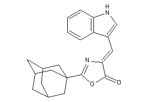 2-(1-adamantyl)-4-(1H-indol-3-ylmethylene)-2-oxazolin-5-one