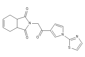 2-[2-keto-2-(1-thiazol-2-ylpyrrol-3-yl)ethyl]-3a,4,7,7a-tetrahydroisoindole-1,3-quinone