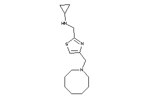 [4-(azocan-1-ylmethyl)thiazol-2-yl]methyl-cyclopropyl-amine