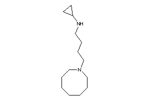 Image of 4-(azocan-1-yl)butyl-cyclopropyl-amine