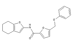 5-(phenoxymethyl)-N-(4,5,6,7-tetrahydrobenzothiophen-2-yl)-2-furamide