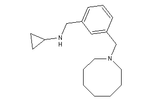 [3-(azocan-1-ylmethyl)benzyl]-cyclopropyl-amine