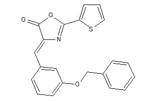 4-(3-benzoxybenzylidene)-2-(2-thienyl)-2-oxazolin-5-one