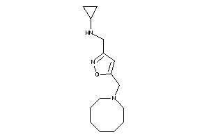 [5-(azocan-1-ylmethyl)isoxazol-3-yl]methyl-cyclopropyl-amine