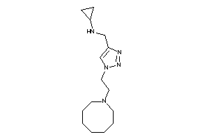 [1-[2-(azocan-1-yl)ethyl]triazol-4-yl]methyl-cyclopropyl-amine