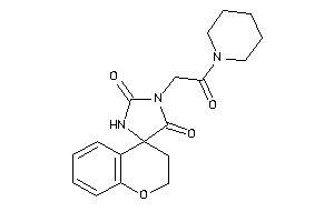 3'-(2-keto-2-piperidino-ethyl)spiro[chroman-4,5'-imidazolidine]-2',4'-quinone